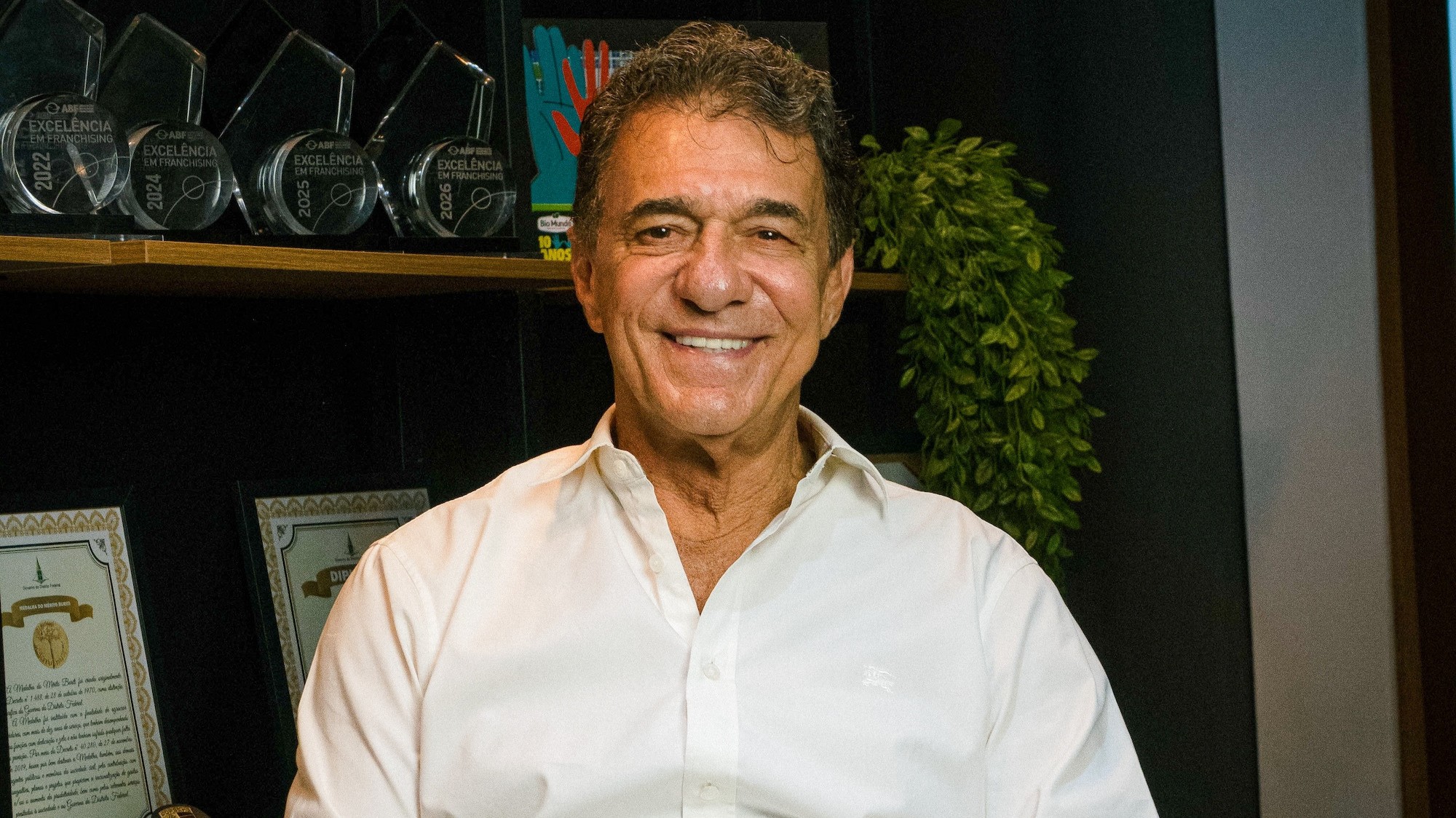 Edmar Mothé, fundador da Bio Mundo, em foto de divulgação publicada pela PEGN